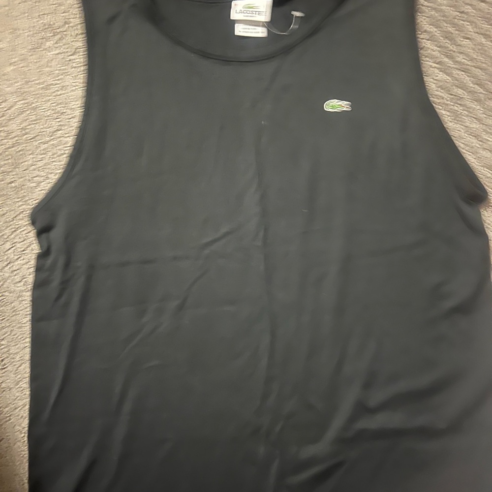 Lacoste Black Slim Fit Top